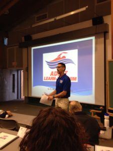 Bill Meier leading the US Masters Adult Learn to Swim Instructor Training